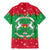 Christmas Burkina Faso Family Matching Mermaid Dress and Hawaiian Shirt Snowflake Horses and Coat of Arms - Wonder Print Shop