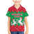 Christmas Burkina Faso Family Matching Mermaid Dress and Hawaiian Shirt Snowflake Horses and Coat of Arms - Wonder Print Shop