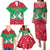 Christmas Burkina Faso Family Matching Puletasi and Hawaiian Shirt Snowflake Horses and Coat of Arms - Wonder Print Shop