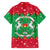 Christmas Burkina Faso Family Matching Short Sleeve Bodycon Dress and Hawaiian Shirt Snowflake Horses and Coat of Arms - Wonder Print Shop