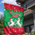 Christmas Burkina Faso Garden Flag Snowflake Horses and Coat of Arms - Wonder Print Shop