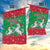 Christmas Burkina Faso Garden Flag Snowflake Horses and Coat of Arms - Wonder Print Shop