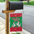 Christmas Burkina Faso Garden Flag Snowflake Horses and Coat of Arms - Wonder Print Shop