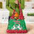 Christmas Burkina Faso Grocery Bag Snowflake Horses and Coat of Arms - Wonder Print Shop