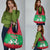 Christmas Burkina Faso Grocery Bag Snowflake Horses and Coat of Arms - Wonder Print Shop