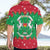 Christmas Burkina Faso Hawaiian Shirt Snowflake Horses and Coat of Arms - Wonder Print Shop
