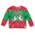 Christmas Burkina Faso Kid Ugly Christmas Sweater Snowflake Horses and Coat of Arms - Wonder Print Shop