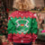 Christmas Burkina Faso Kid Ugly Christmas Sweater Snowflake Horses and Coat of Arms - Wonder Print Shop