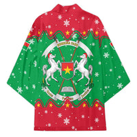 Christmas Burkina Faso Kimono Snowflake Horses and Coat of Arms - Wonder Print Shop