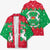 Christmas Burkina Faso Kimono Snowflake Horses and Coat of Arms - Wonder Print Shop
