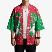 Christmas Burkina Faso Kimono Snowflake Horses and Coat of Arms - Wonder Print Shop
