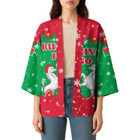 Christmas Burkina Faso Kimono Snowflake Horses and Coat of Arms - Wonder Print Shop