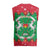 Christmas Burkina Faso Christmas Knitted V-Neck Vest Snowflake Horses and Coat of Arms - Wonder Print Shop