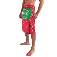 Christmas Burkina Faso Lavalava Snowflake Horses and Coat of Arms - Wonder Print Shop