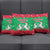 Christmas Burkina Faso Pillow Cover Snowflake Horses and Coat of Arms - Wonder Print Shop
