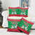 Christmas Burkina Faso Pillow Cover Snowflake Horses and Coat of Arms - Wonder Print Shop