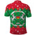 Christmas Burkina Faso Polo Shirt Snowflake Horses and Coat of Arms - Wonder Print Shop