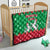 Christmas Burkina Faso Quilt Snowflake Horses and Coat of Arms - Wonder Print Shop