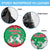 Christmas Burkina Faso Spare Tire Cover Snowflake Horses and Coat of Arms - Wonder Print Shop