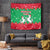 Christmas Burkina Faso Tapestry Snowflake Horses and Coat of Arms - Wonder Print Shop