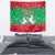 Christmas Burkina Faso Tapestry Snowflake Horses and Coat of Arms - Wonder Print Shop