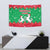 Christmas Burkina Faso Tapestry Snowflake Horses and Coat of Arms - Wonder Print Shop