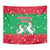 Christmas Burkina Faso Tapestry Snowflake Horses and Coat of Arms - Wonder Print Shop