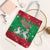 Christmas Burkina Faso Tote Bag Snowflake Horses and Coat of Arms - Wonder Print Shop