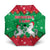 Christmas Burkina Faso Umbrella Snowflake Horses and Coat of Arms - Wonder Print Shop