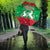 Christmas Burkina Faso Umbrella Snowflake Horses and Coat of Arms - Wonder Print Shop