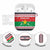 Christmas Burkina Faso AirPods Case Reindeer Star Design - Wonder Print Shop