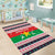 Christmas Burkina Faso Area Rug Reindeer Star Design - Wonder Print Shop