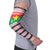 Christmas Burkina Faso Arm Sleeves Reindeer Star Design - Wonder Print Shop