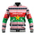 Christmas Burkina Faso Baseball Jacket Reindeer Star Design - Wonder Print Shop