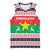 Christmas Burkina Faso Basketball Jersey Reindeer Star Design - Wonder Print Shop