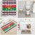 Christmas Burkina Faso Bathroom Set Reindeer Star Design - Wonder Print Shop