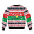 Christmas Burkina Faso Bomber Jacket Reindeer Star Design - Wonder Print Shop