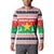 Christmas Burkina Faso Button Sweatshirt Reindeer Star Design - Wonder Print Shop