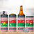 Christmas Burkina Faso 4 in 1 Can Cooler Tumbler Reindeer Star Design - Wonder Print Shop