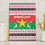 Christmas Burkina Faso Canvas Wall Art Reindeer Star Design - Wonder Print Shop