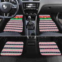 Christmas Burkina Faso Car Mats Reindeer Star Design - Wonder Print Shop