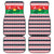 Christmas Burkina Faso Car Mats Reindeer Star Design - Wonder Print Shop