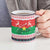 Christmas Burkina Faso Ceramic Mug Reindeer Star Design - Wonder Print Shop