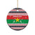 Christmas Burkina Faso Ceramic Ornament Reindeer Star Design - Wonder Print Shop