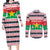Christmas Burkina Faso Couples Matching Long Sleeve Bodycon Dress and Long Sleeve Button Shirt Reindeer Star Design - Wonder Print Shop