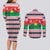 Christmas Burkina Faso Couples Matching Long Sleeve Bodycon Dress and Long Sleeve Button Shirt Reindeer Star Design - Wonder Print Shop