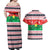 Christmas Burkina Faso Couples Matching Off Shoulder Maxi Dress and Hawaiian Shirt Reindeer Star Design - Wonder Print Shop