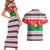 Christmas Burkina Faso Couples Matching Short Sleeve Bodycon Dress and Hawaiian Shirt Reindeer Star Design - Wonder Print Shop