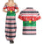 Christmas Burkina Faso Couples Matching Summer Maxi Dress and Hawaiian Shirt Reindeer Star Design - Wonder Print Shop