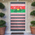 Christmas Burkina Faso Door Cover Reindeer Star Design - Wonder Print Shop